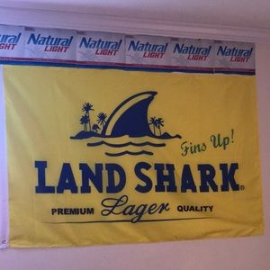 Land shark lager flag